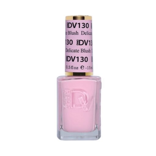 DND Diva Gel Nail Polish Duo - DND DV 130 Delicate Blush - DTK Nail Supply