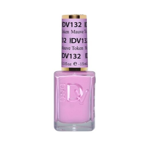 DND Diva Gel Nail Polish Duo - DND DV 132 Mauve Token - DTK Nail Supply