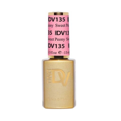 DND Diva Gel Nail Polish Duo - DND DV 135 Sweet Peony - DTK Nail Supply