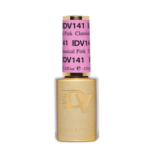 DND Diva Gel Nail Polish Duo - DND DV 141 Classical Pink - DTK Nail Supply