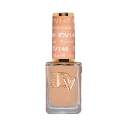 DND Diva Gel Nail Polish Duo - DND DV 146 Toasted Butterscotch - DTK Nail Supply