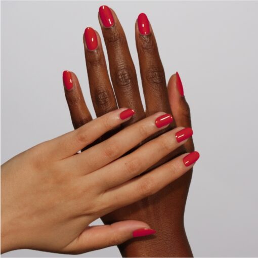 DND Diva Gel Nail Polish Duo - DND DV 162 Rebel Red - DTK Nail Supply
