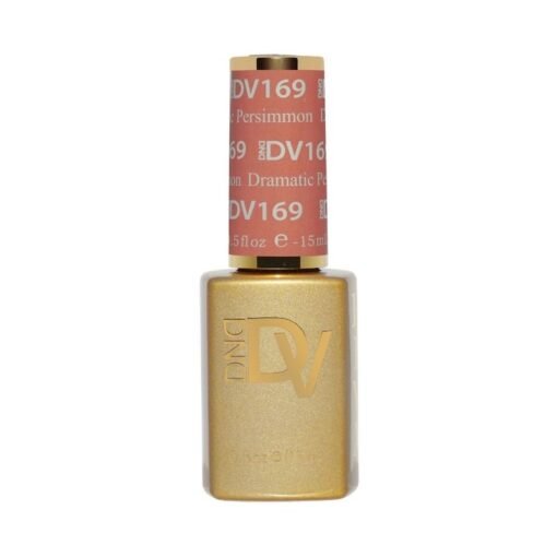 DND Diva Gel Nail Polish Duo - DND DV 169 Dramatic Persimmon - DTK Nail Supply