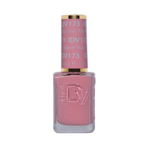 DND Diva Gel Nail Polish Duo - DND DV 173 Sippin’ Rose Tea - DTK Nail Supply
