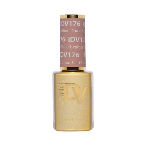 DND Diva Gel Nail Polish Duo - DND DV 176 Nude Leather - DTK Nail Supply