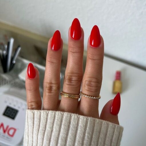 DND Diva Gel Nail Polish Duo - DND DV 249 Red - Y Or Not - DTK Nail Supply