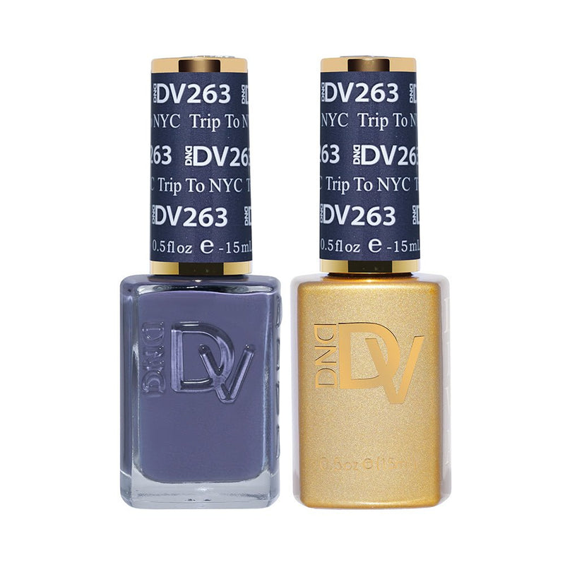 DND Diva Gel Nail Polish Duo - DND DV 263 Trip To NYC - DTK Nail Supply
