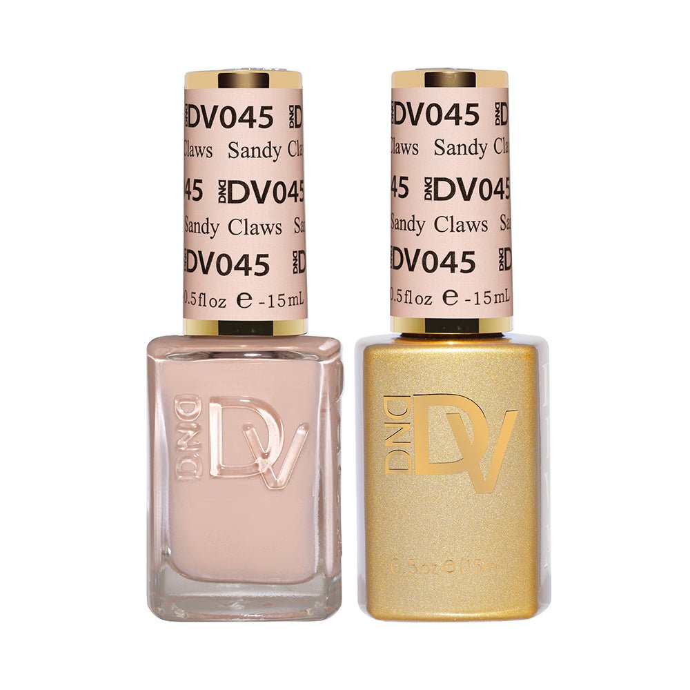 DND Diva Gel Nail Polish Duo - DND DV Part 2 - Set 36 Colors Frosted Chai Collection - DTK Nail Supply