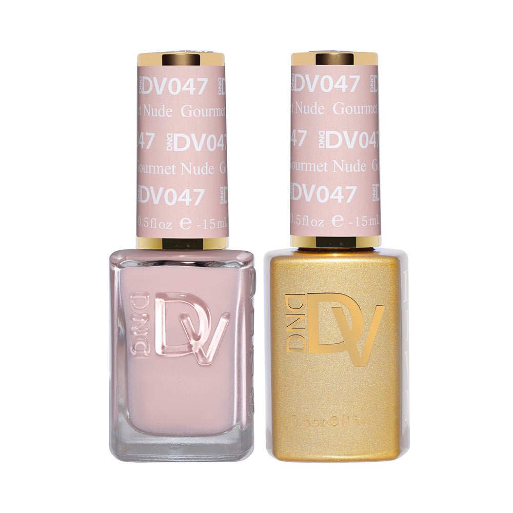 DND Diva Gel Nail Polish Duo - DND DV Part 2 - Set 36 Colors Frosted Chai Collection - DTK Nail Supply