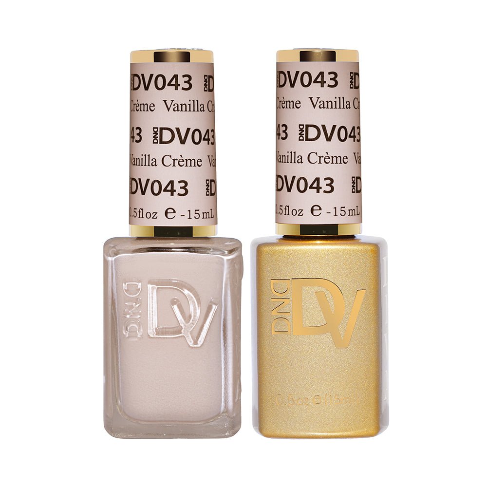 DND Diva Gel Nail Polish Duo - DND DV Part 2 - Set 36 Colors Frosted Chai Collection - DTK Nail Supply