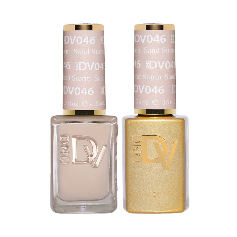 DND Diva Gel Nail Polish Duo - DND DV Part 2 - Set 36 Colors Frosted Chai Collection - DTK Nail Supply