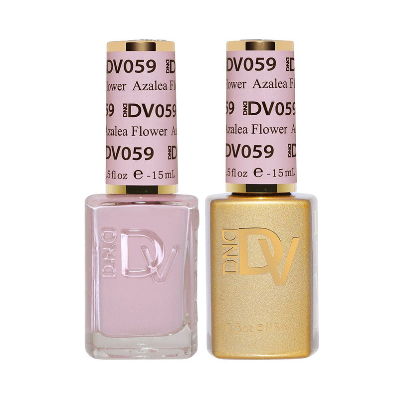 DND Diva Gel Nail Polish Duo - DND DV Part 2 - Set 36 Colors Frosted Chai Collection - DTK Nail Supply