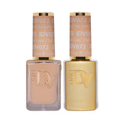DND Diva Gel Nail Polish Duo - DND DV Part 2 - Set 36 Colors Frosted Chai Collection - DTK Nail Supply
