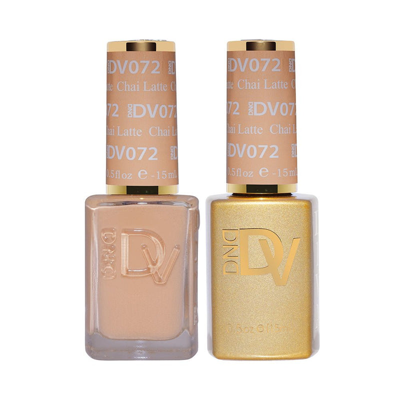 DND Diva Gel Nail Polish Duo - DND DV Part 2 - Set 36 Colors Frosted Chai Collection - DTK Nail Supply