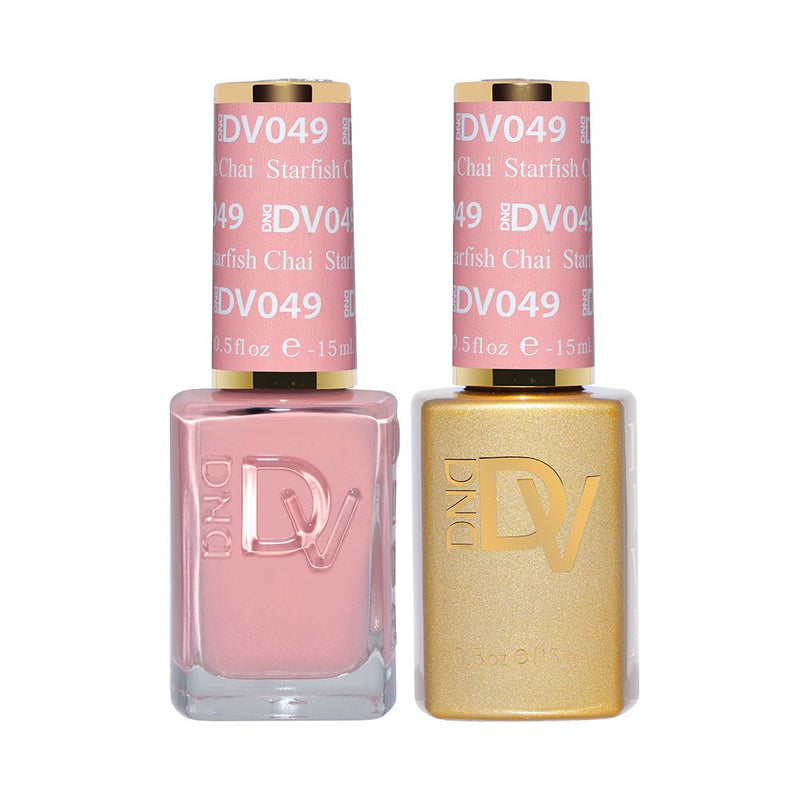 DND Diva Gel Nail Polish Duo - DND DV Part 2 - Set 36 Colors Frosted Chai Collection - DTK Nail Supply