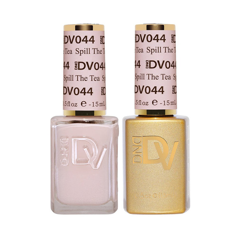 DND Diva Gel Nail Polish Duo - DND DV Part 2 - Set 36 Colors Frosted Chai Collection - DTK Nail Supply
