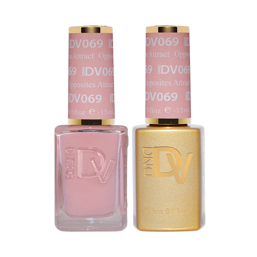 DND Diva Gel Nail Polish Duo - DND DV Part 2 - Set 36 Colors Frosted Chai Collection - DTK Nail Supply