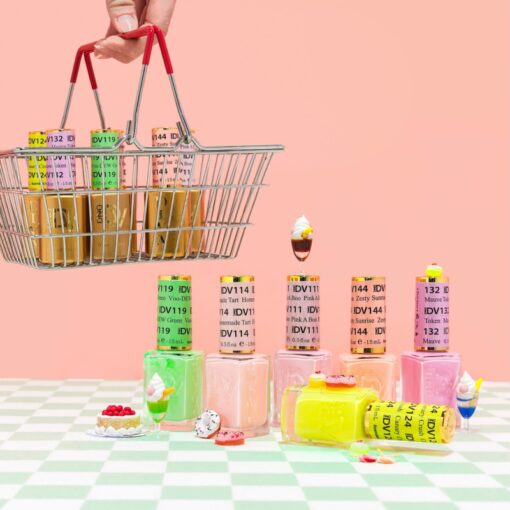 DND Diva Gel Nail Polish Duo - DND DV Part 4 - Set 35 Colors - DTK Nail Supply