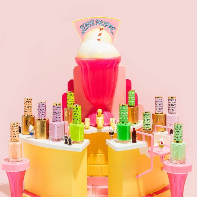 DND Diva Gel Nail Polish Duo - DND DV Part 4 - Set 35 Colors Soda Poppin' Collection - DTK Nail Supply