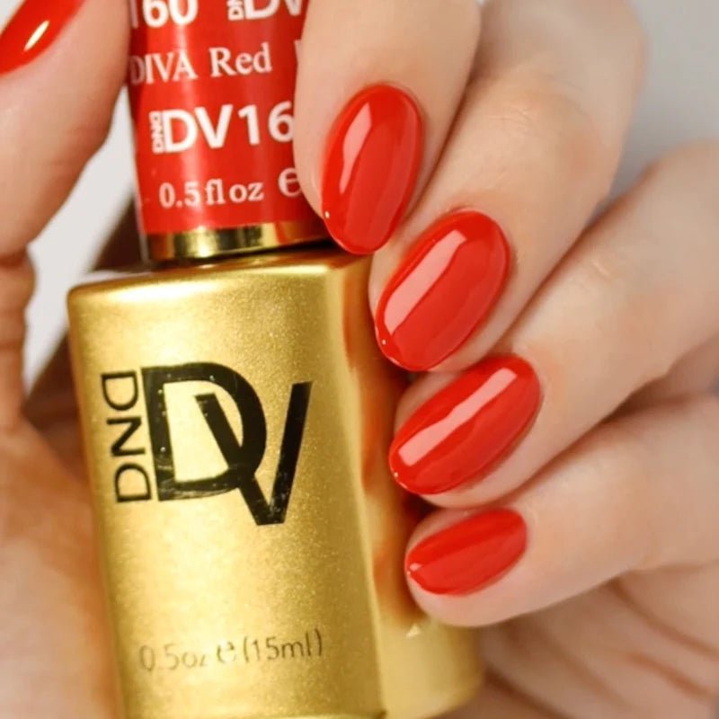 DND Diva Gel Nail Polish Duo - DND DV Part 5 - Set 6 Colors - Magnum Opus Set - DTK Nail Supply