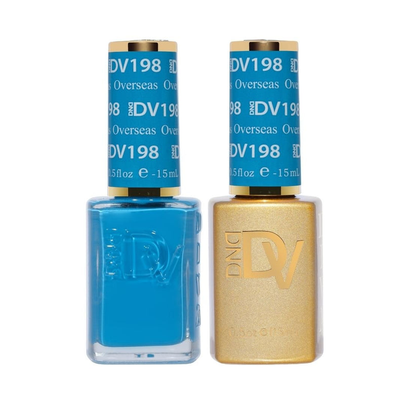 DND Diva Gel Nail Polish Duo - DND DV Part 6 - Set 6 Colors - Basic Beach Set - DTK Nail Supply