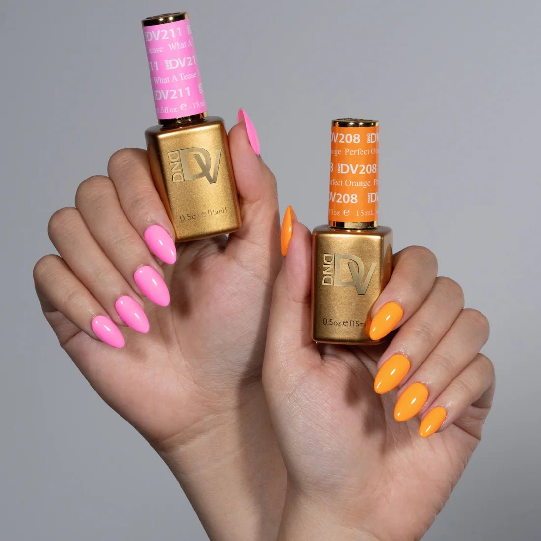 DND Diva Gel Nail Polish Duo - DND DV Part 6 - Set 6 Colors - Spring Blossom Set - DTK Nail Supply