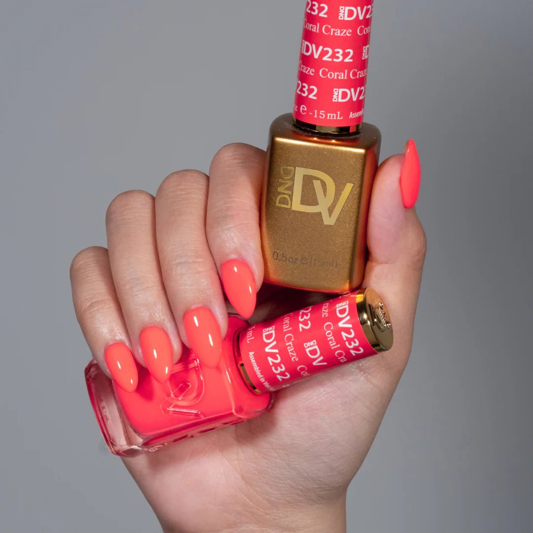 DND Diva Gel Nail Polish Duo - DND DV Part 7 - Set 6 Colors - Alternate Reality Set - DTK Nail Supply