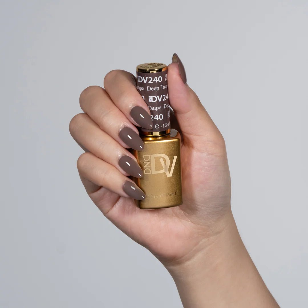 DND Diva Gel Nail Polish Duo - DND DV Part 7 - Set 6 Colors - On The Dark Side Set - DTK Nail Supply