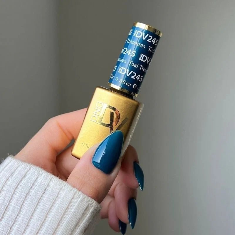 DND Diva Gel Nail Polish Duo - DND DV Part 7 - Set 6 Colors - Open Secret Set - DTK Nail Supply