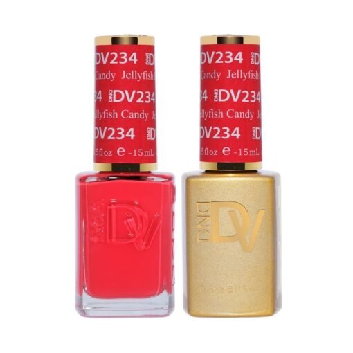 DND Diva Gel Nail Polish Duo - DND DV Part 7 - Set 6 Colors - Somewhere Over The Rainbow Set - DTK Nail Supply