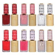 DND Diva Gel Nail Polish Duo - Set 6 Colors - Royal Treatment Set - DTK Nail Supply