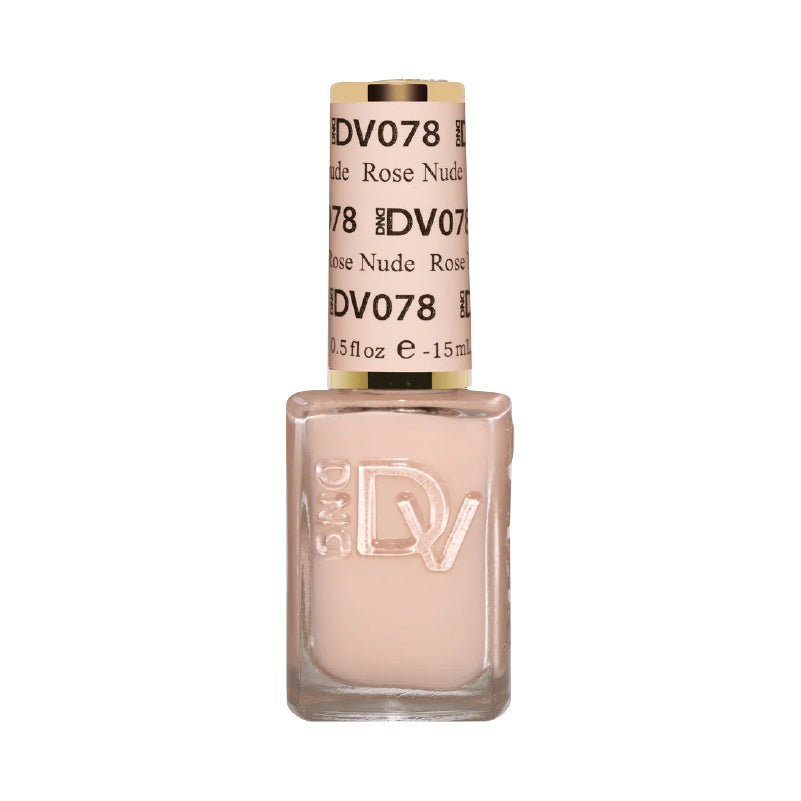 DND DIVA Gel Polish - 078 Rose Nude - DTK Nail Supply