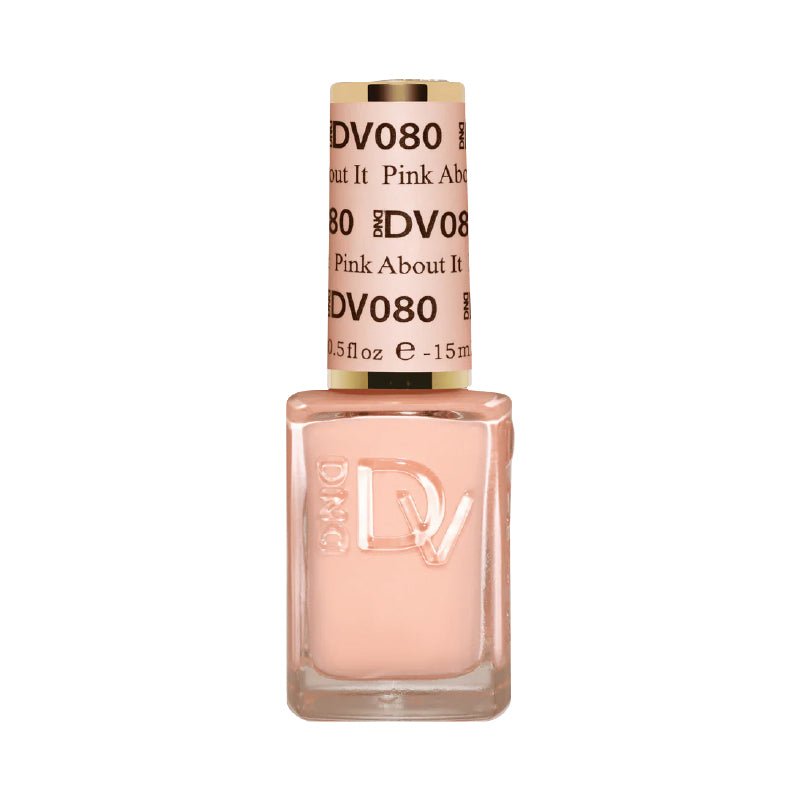 DND DIVA Gel Polish - 080 Pink About It - DTK Nail Supply