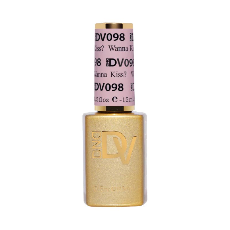 DND DIVA Gel Polish - 098 Wanna Kiss? - DTK Nail Supply