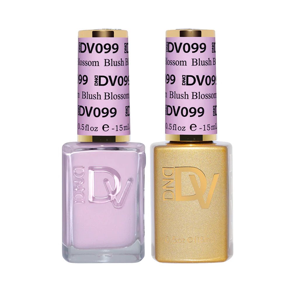 DND DIVA Gel Polish - 099 Blush Blossom - DTK Nail Supply