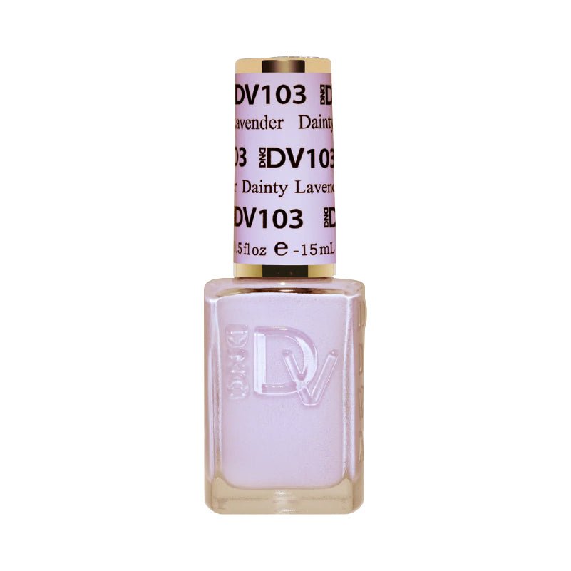 DND DIVA Gel Polish - 103 Lavender Dainty - DTK Nail Supply