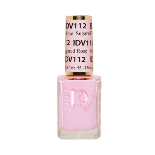 DND DIVA Gel Polish - 112 Sugared Rose - DTK Nail Supply