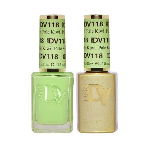 DND DIVA Gel Polish - 118 Pale Kiwi - DTK Nail Supply