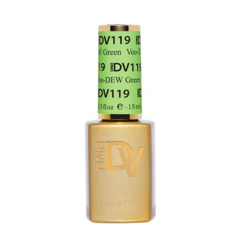 DND DIVA Gel Polish - 119 Voo - DEW Green - DTK Nail Supply