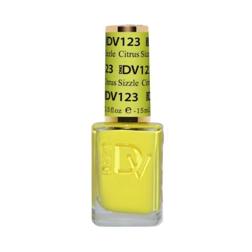 DND DIVA Gel Polish - 123 Citrus Sizzle - DTK Nail Supply