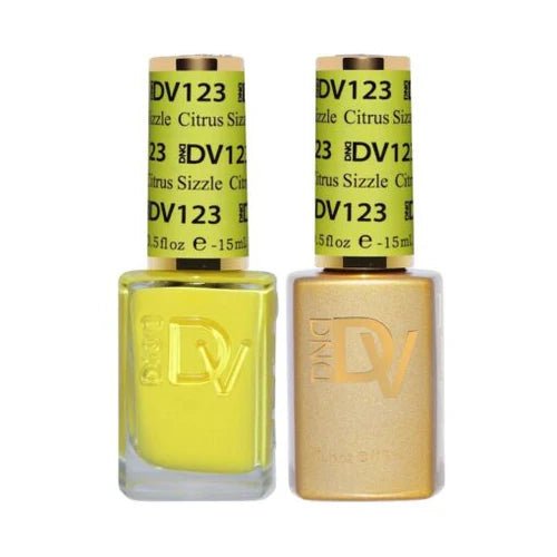DND DIVA Gel Polish - 123 Citrus Sizzle - DTK Nail Supply