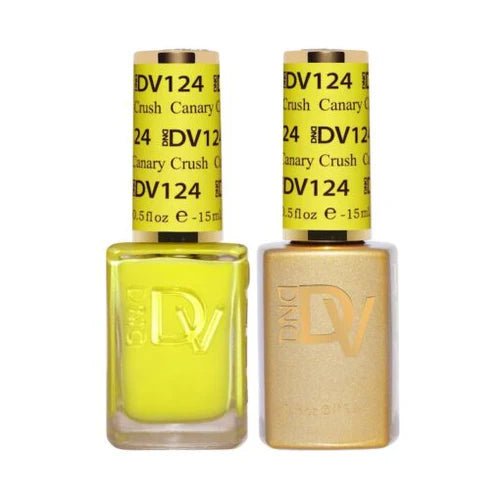 DND DIVA Gel Polish - 124 Canary Crush - DTK Nail Supply