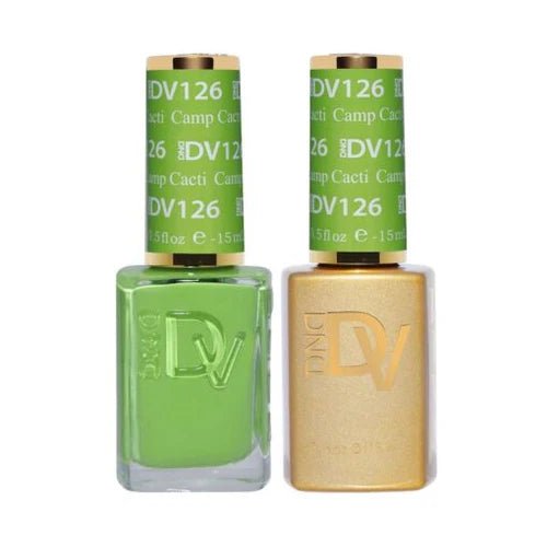 DND DIVA Gel Polish - 126 Camp Cacti - DTK Nail Supply