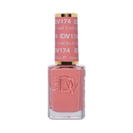 DND DIVA Gel Polish - 174 Cool As A Coral - DTK Nail Supply