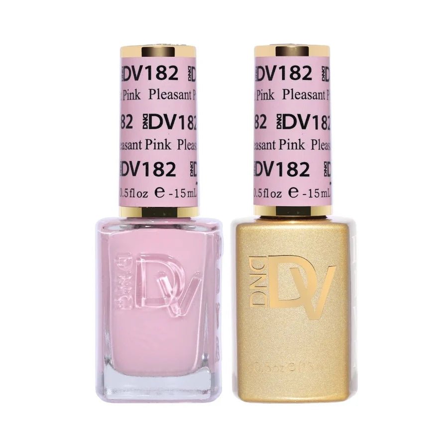 DND DIVA Gel Polish - 182 Pleasant Pink - DTK Nail Supply