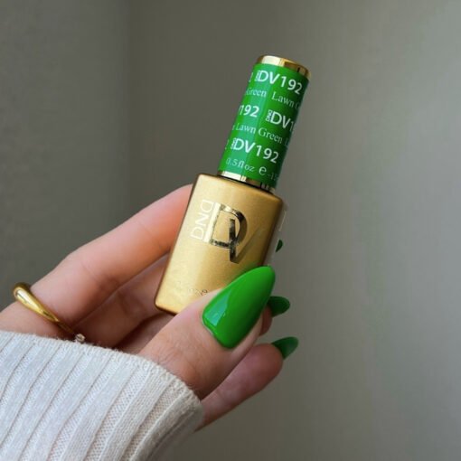 DND DIVA Gel Polish - 192 Lawn Green - DTK Nail Supply