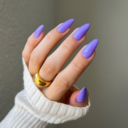 DND DIVA Gel Polish - 195 Side Of Ube - DTK Nail Supply