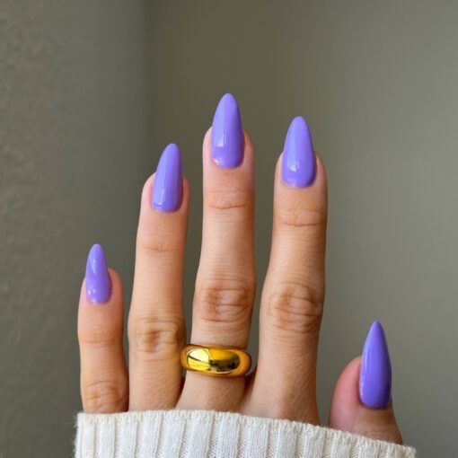 DND DIVA Gel Polish - 195 Side Of Ube - DTK Nail Supply