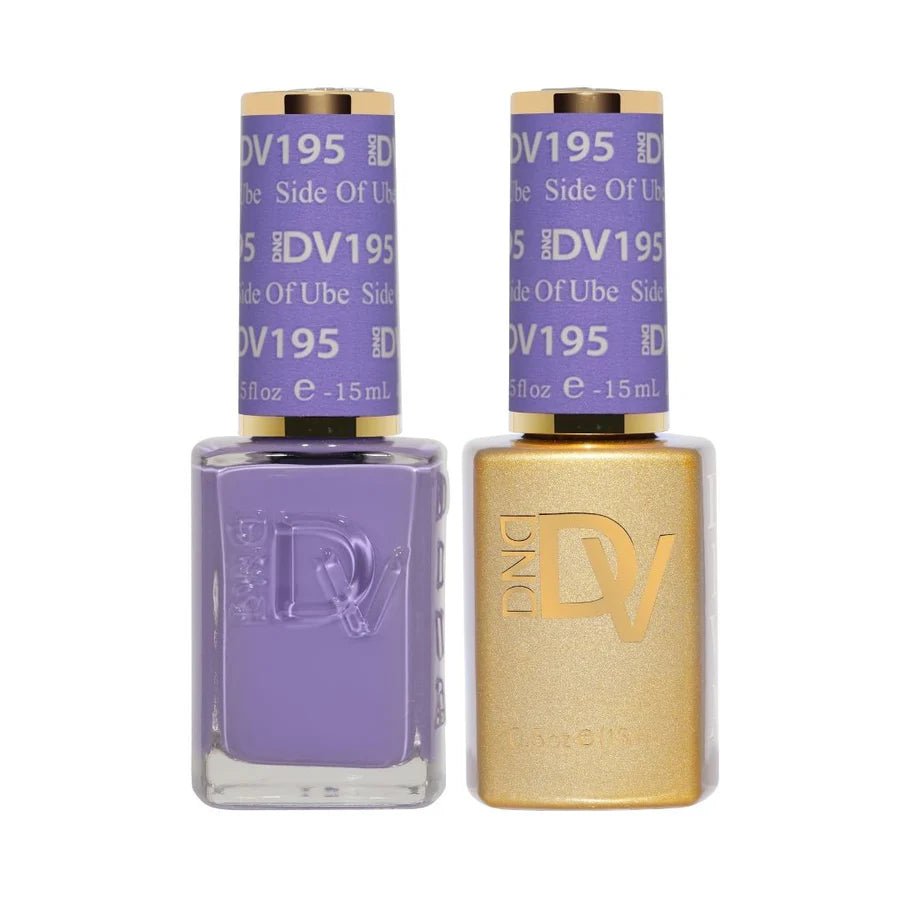 DND DIVA Gel Polish - 195 Side Of Ube - DTK Nail Supply