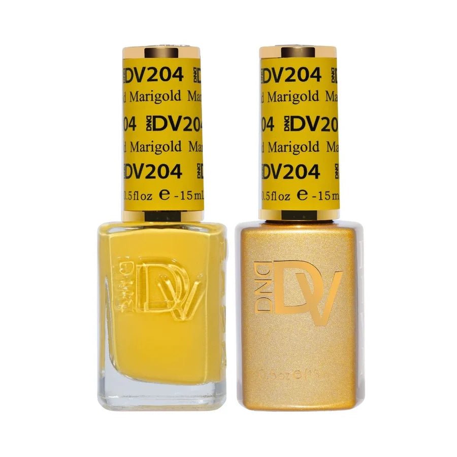 DND DIVA Gel Polish - 204 Marigold - DTK Nail Supply